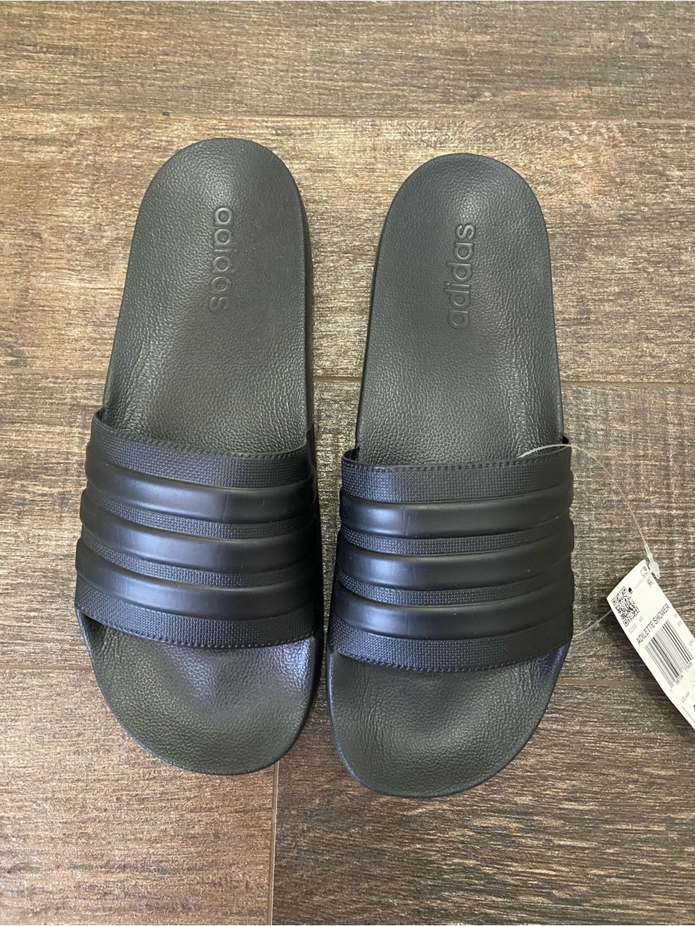 Adidas Men’s Black Slide Sandals